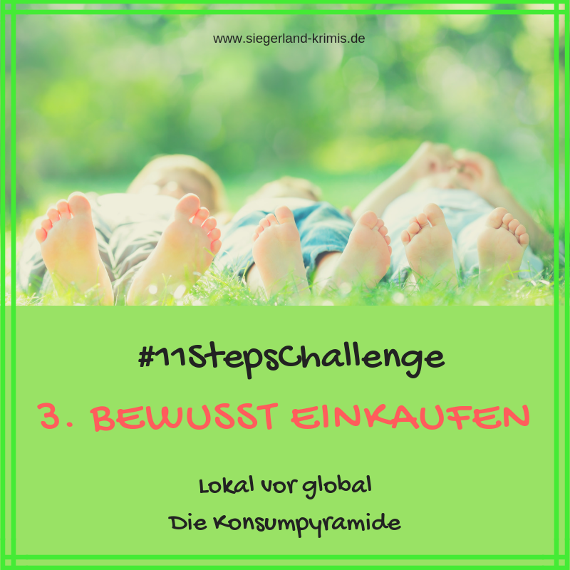 #11StepsChallenge Tag 3, bewusst einkaufen