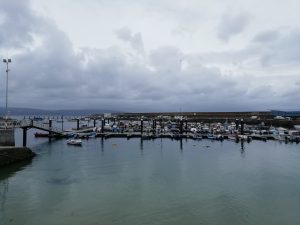 Caminho Portugues - Kap Fisterra - der Hafen von Fisterra