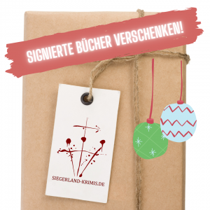Signierte Siegerlandkrimis verschenken